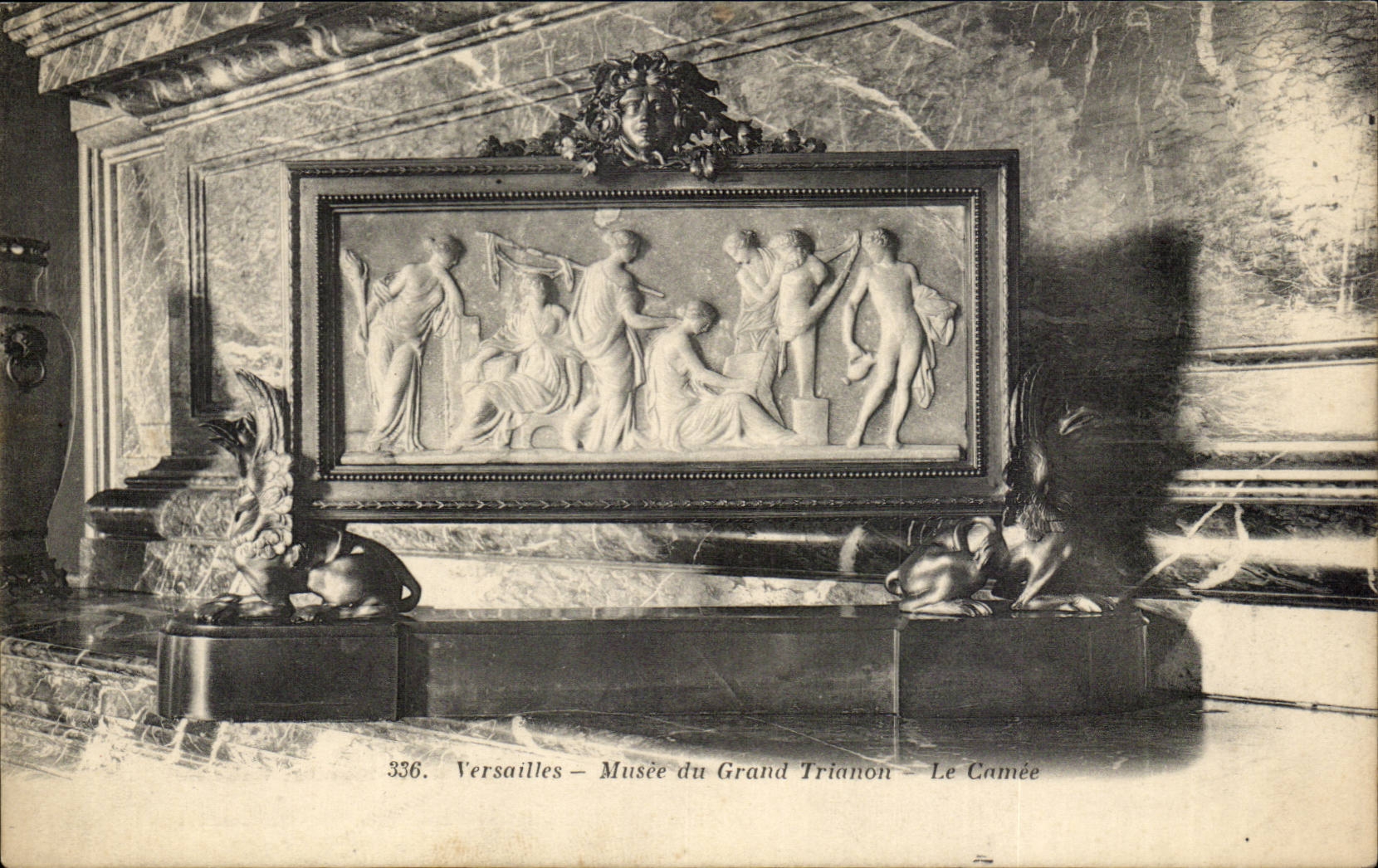 Versailles CPA Museum of large TRianon the Cameo