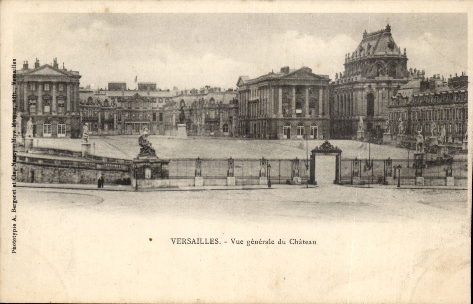 Versailles CPA View of the castle
