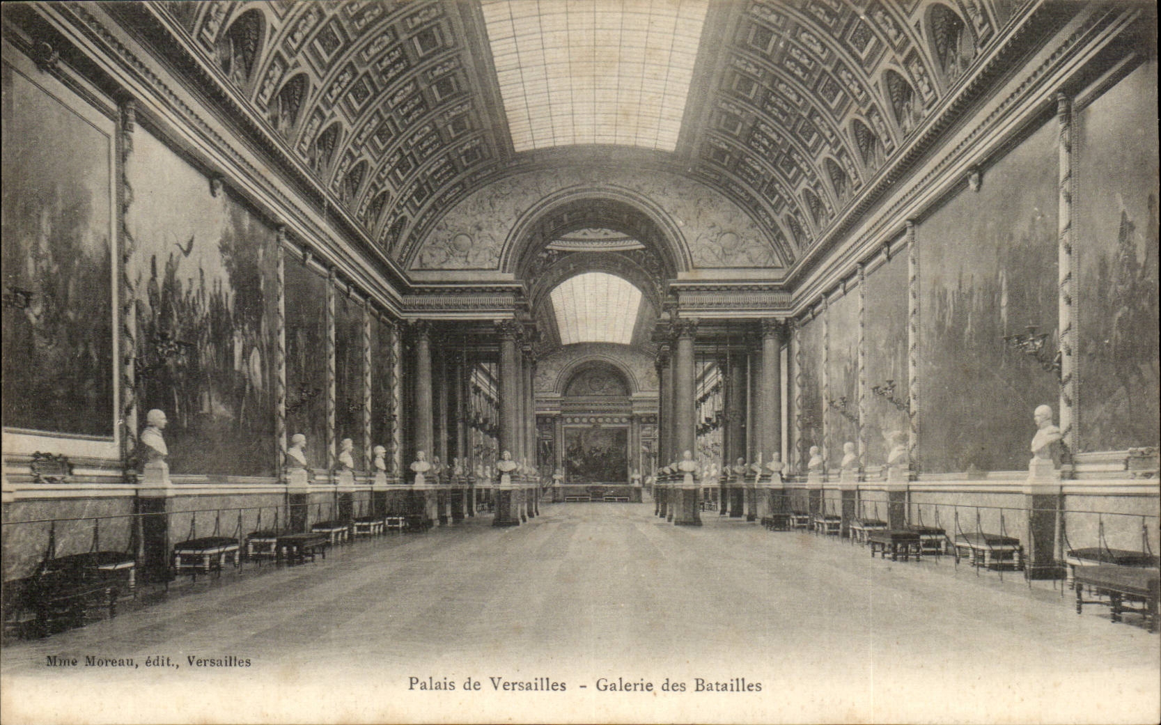 Versailles CPA Palate Gallery of the Battles