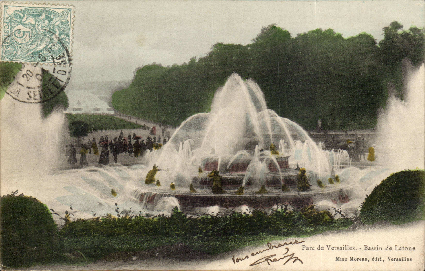 Versailles CPA Basin of Latone