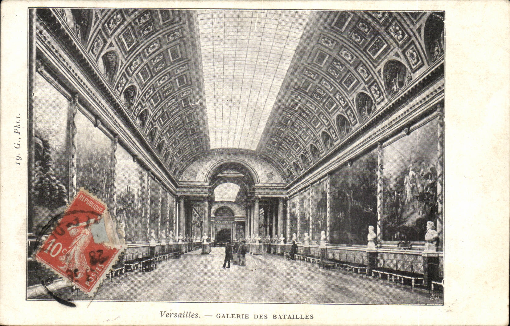 Versailles CPA Gallery of the battles