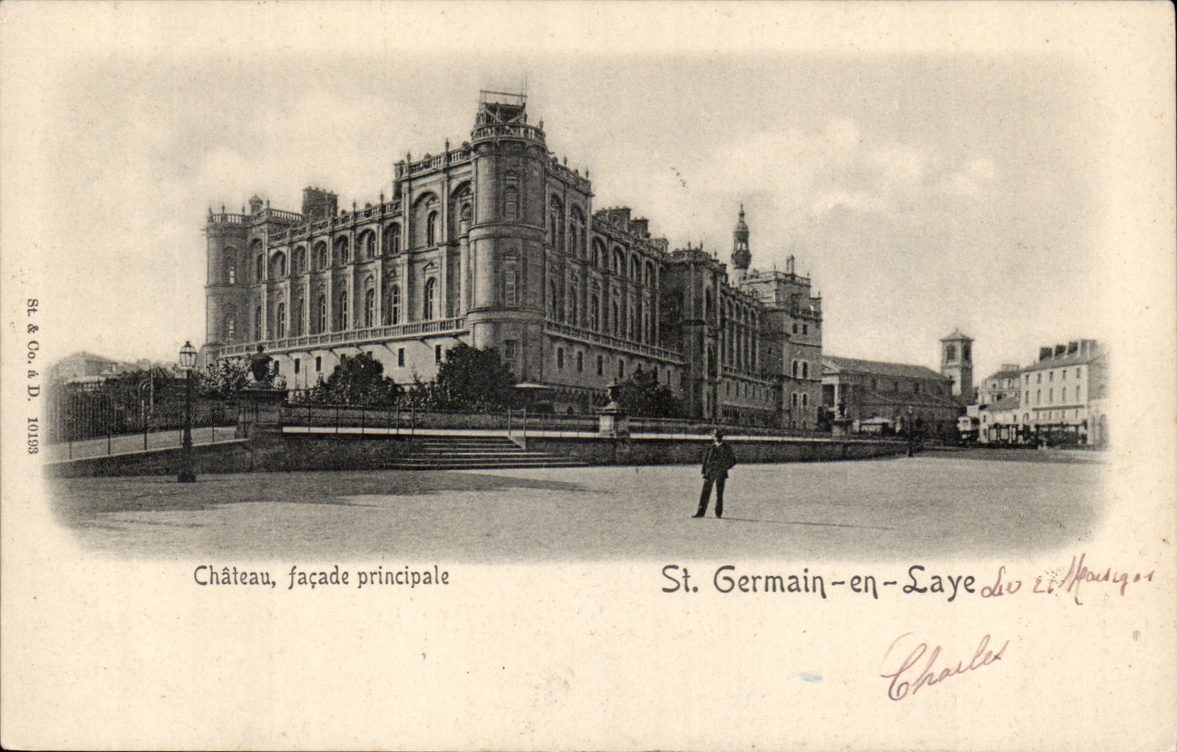 Str Germain Bush-Hammer CPA in der Schloss-Direktion Front