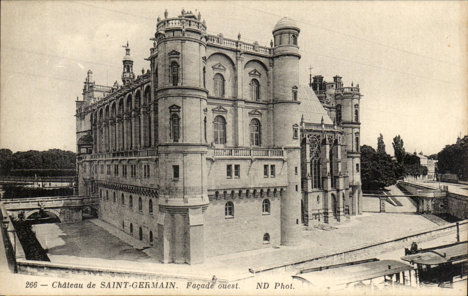 CPA Schloss Saint Germain der westlichen Front