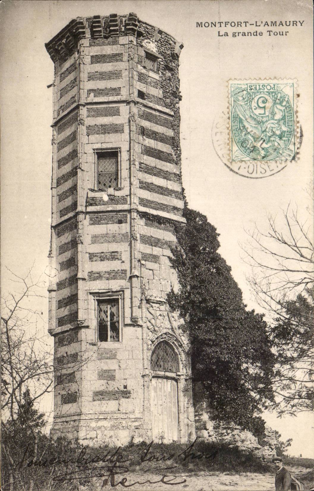 Montfort amaury CPA the large tower