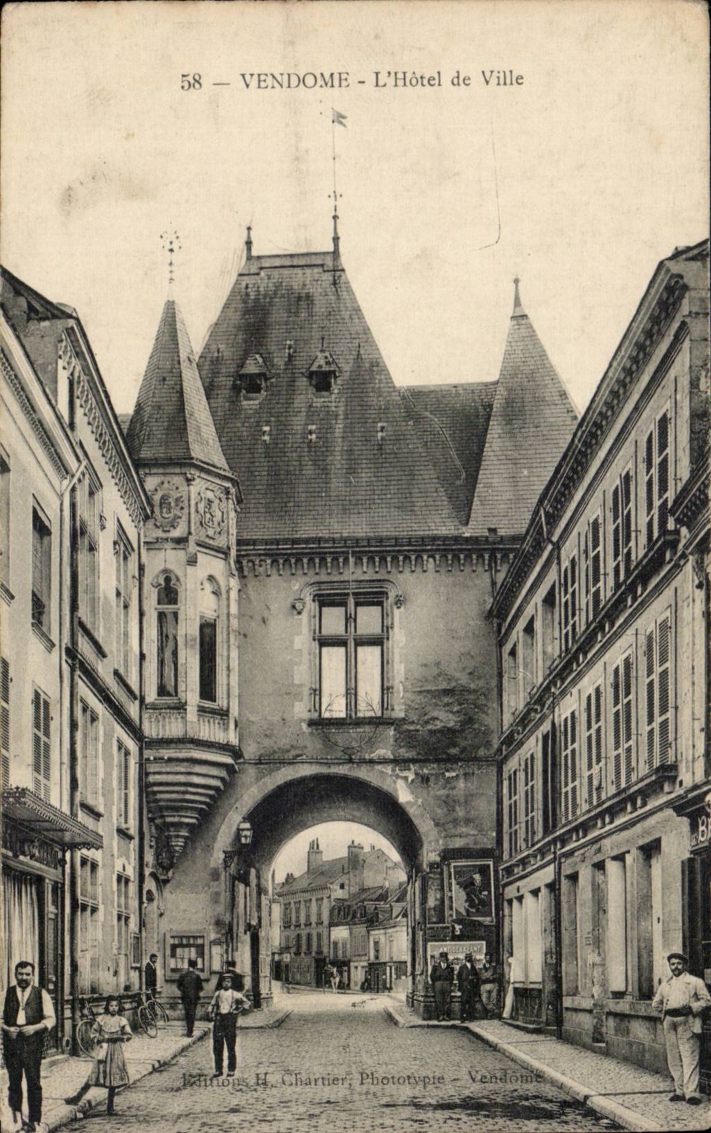 CPA Vendome L'hotel de ville