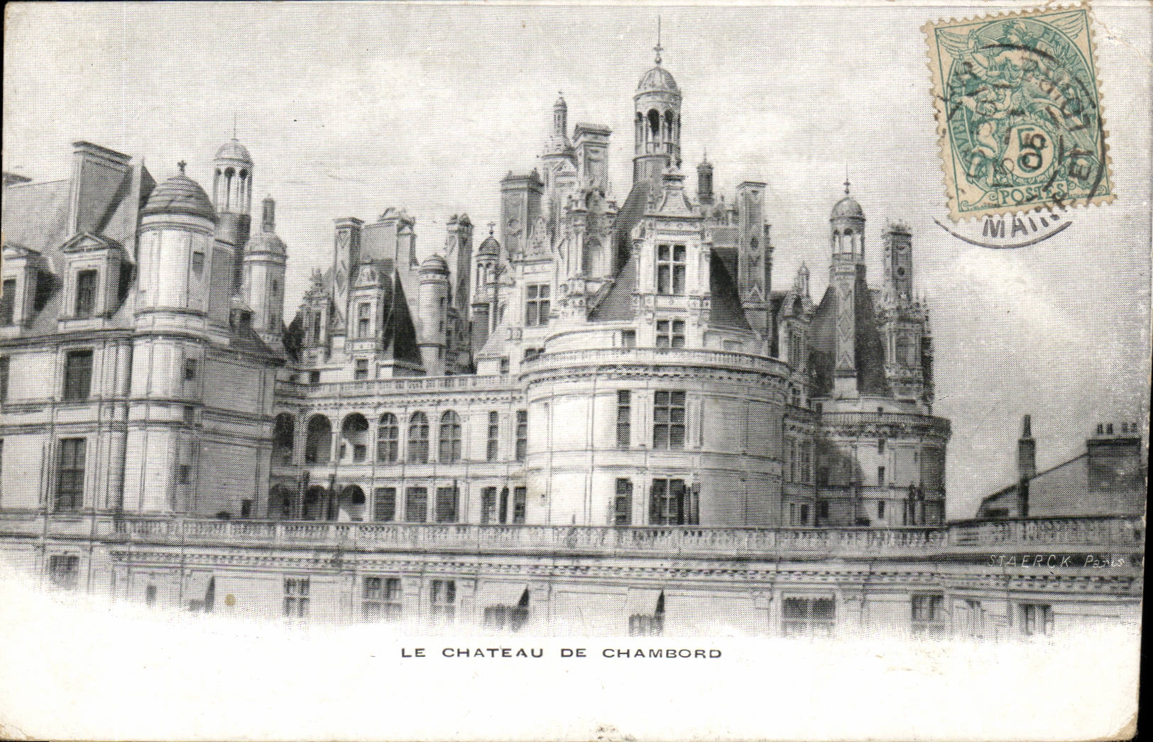 CPa Le chateau de Chambord