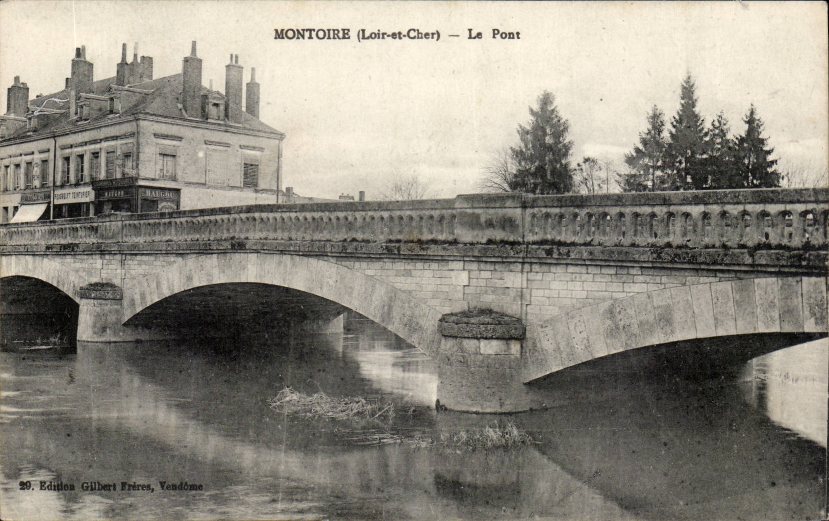Montoire CPA Le pont