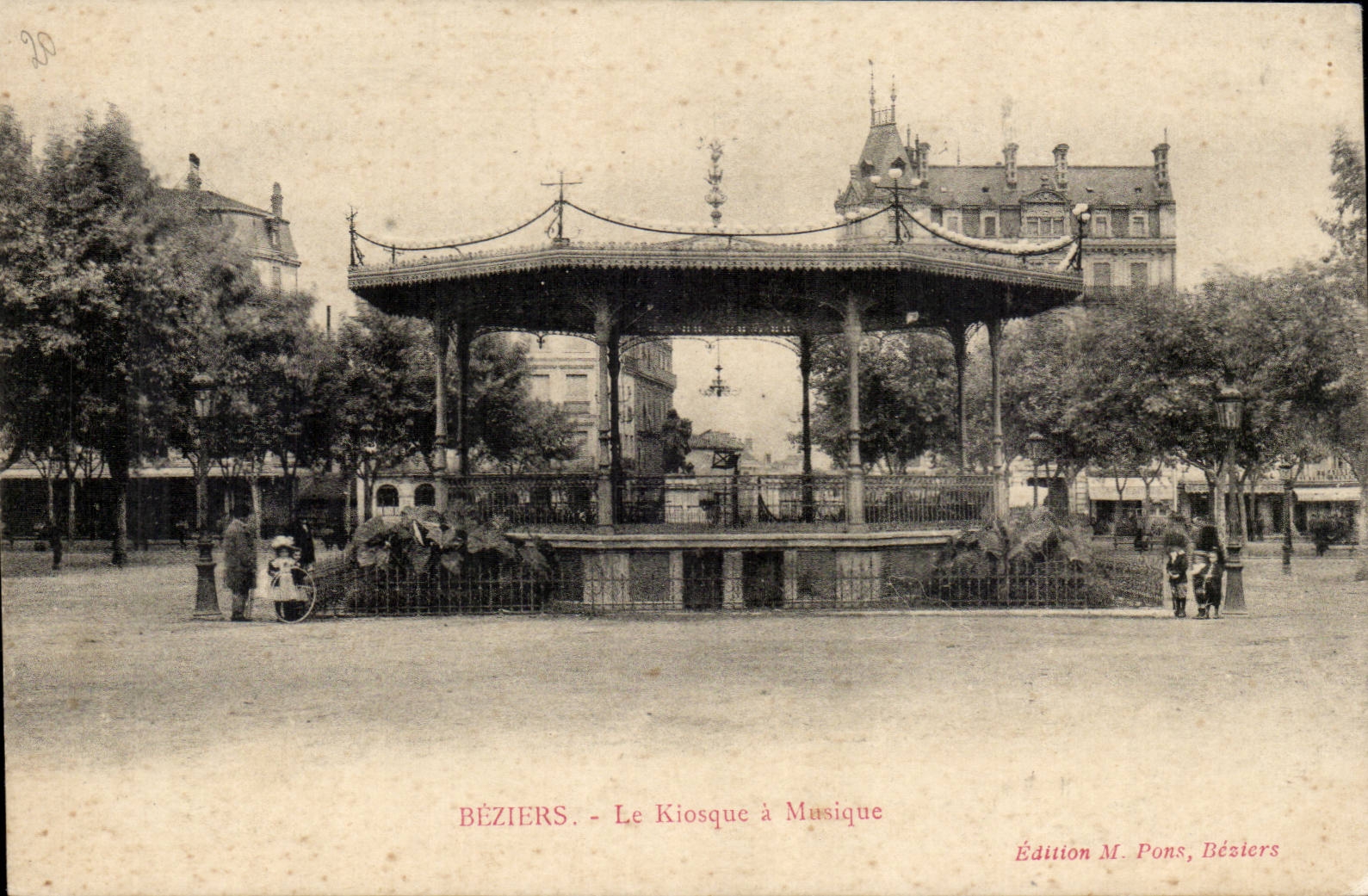 Beziers CPA the bandstand