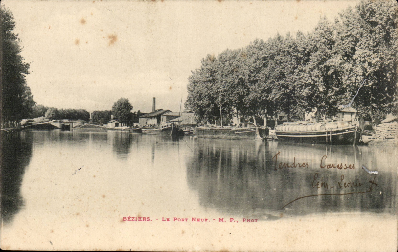 Beziers CPA the new bridge