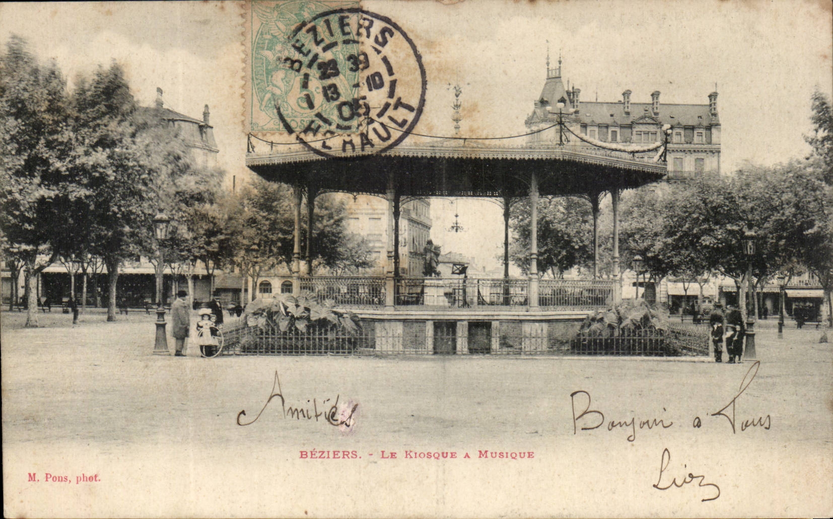 Beziers CPA the bandstand