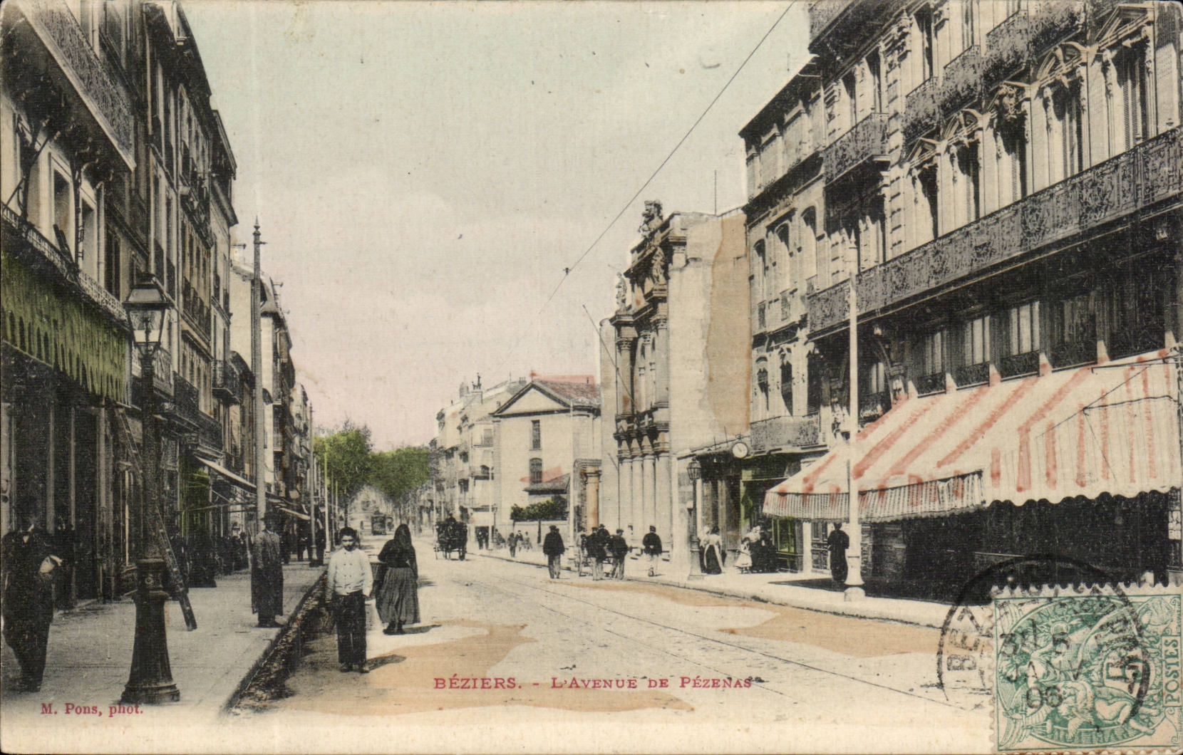 Beziers CPA Which occurred of Pezenas
