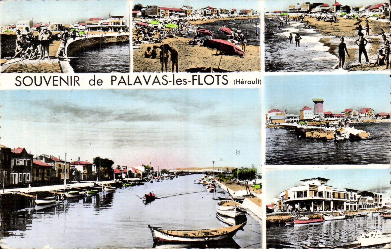 Palavas Floods MODERN CARD Souvenir