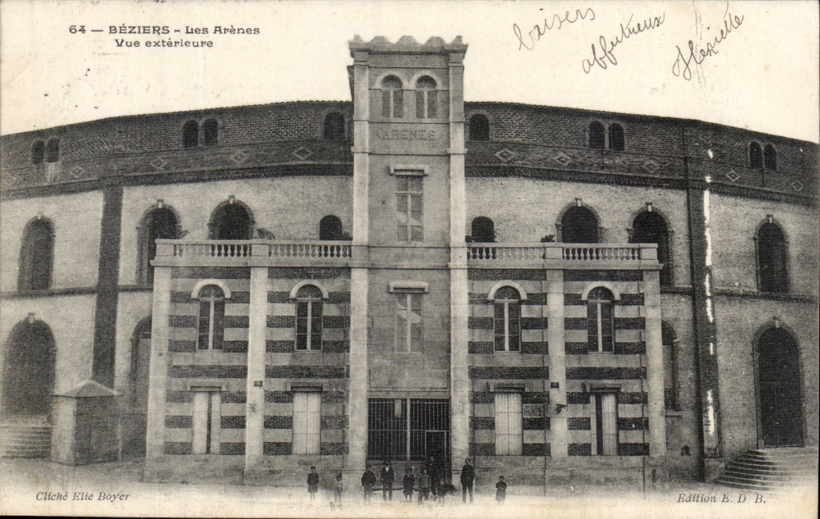 Beziers CPA the arena Seen external