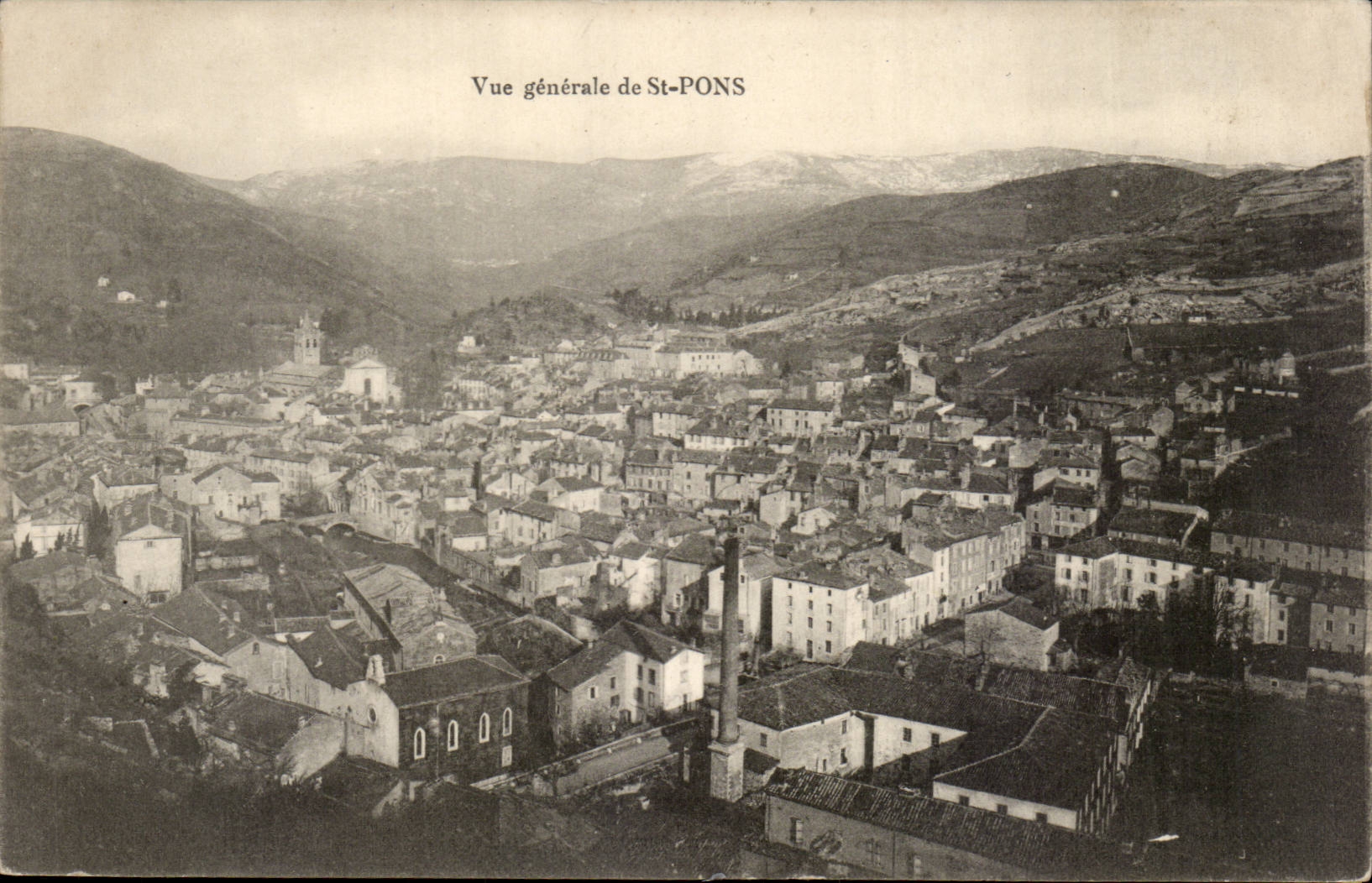 CPA Vue generale de St Pons