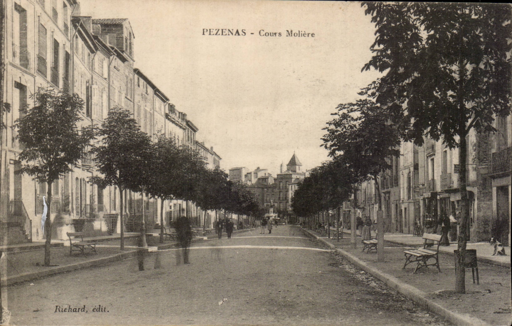 CPA Pezenas Cours Moliere
