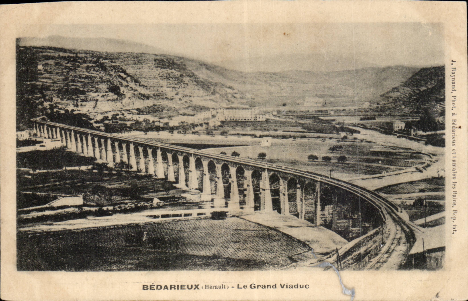Bedarieux - Le Grand Viaduc - CPA 