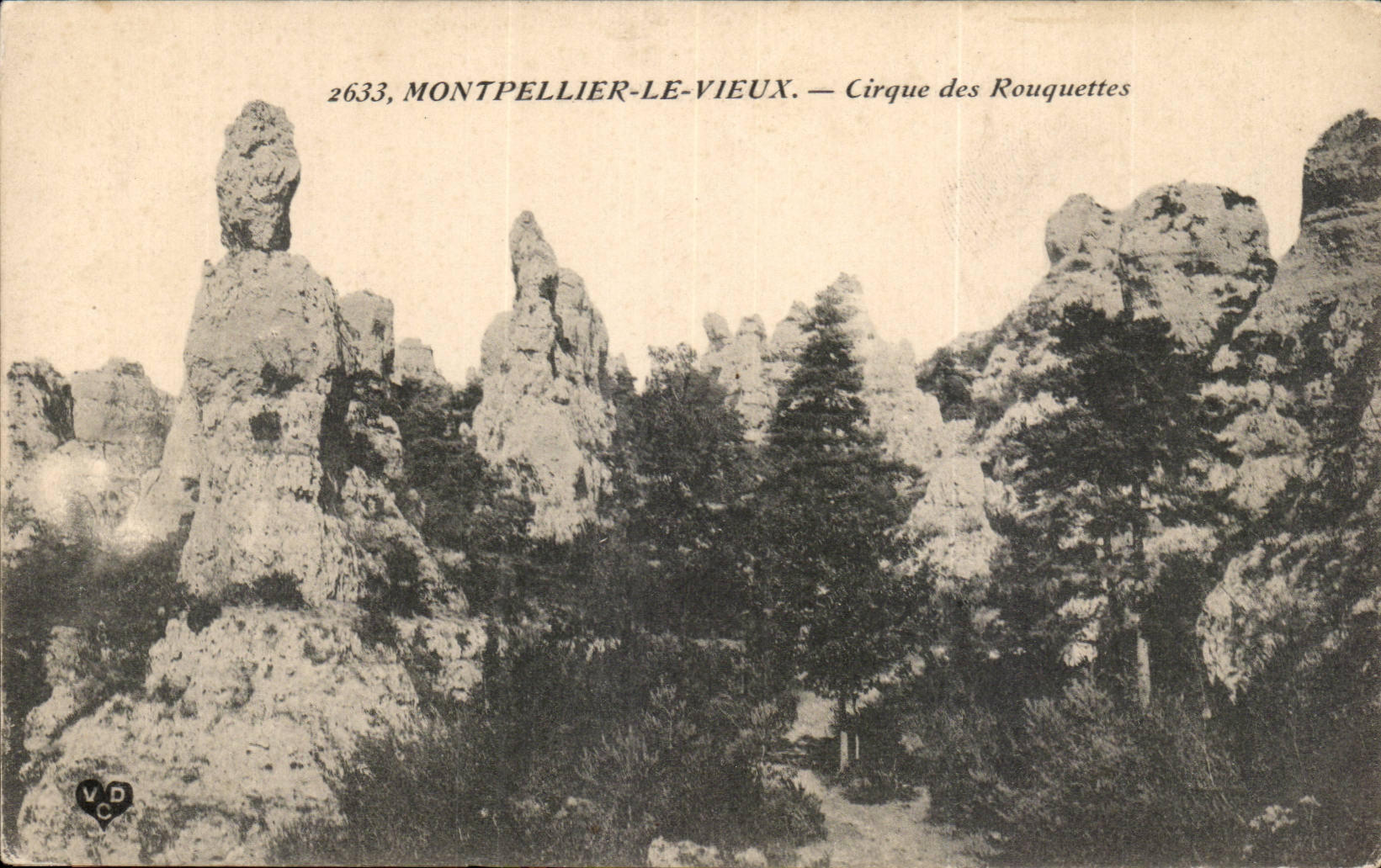 Montpellier le Vieux - Cirque des Rouquettes - CPA