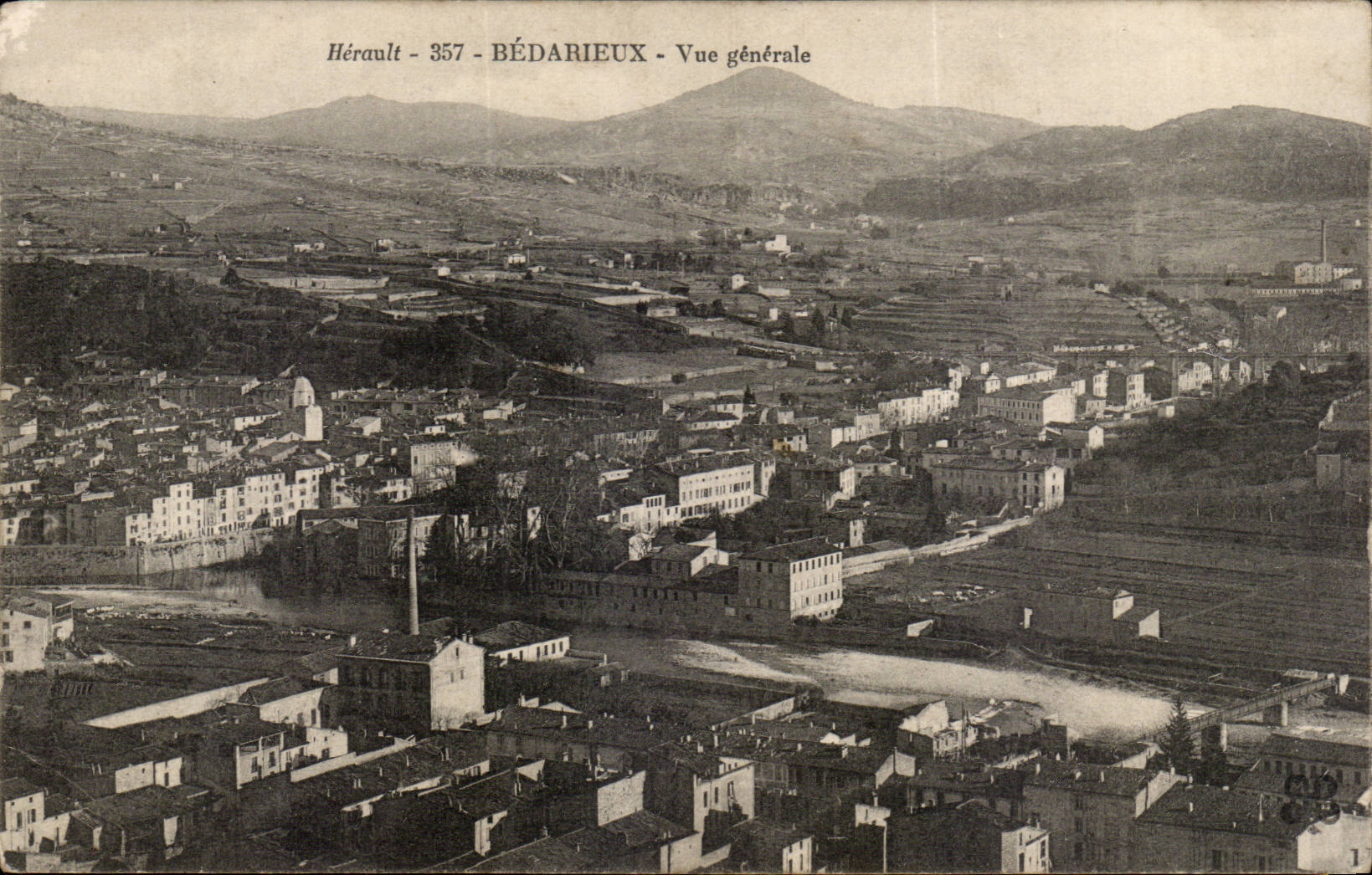 Bedarrieux - Vue Generale - CPA 