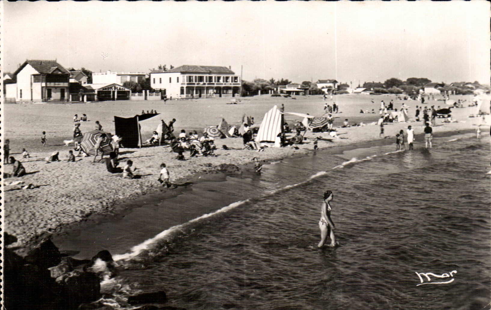 Grau of Agde - the Beach - CPA