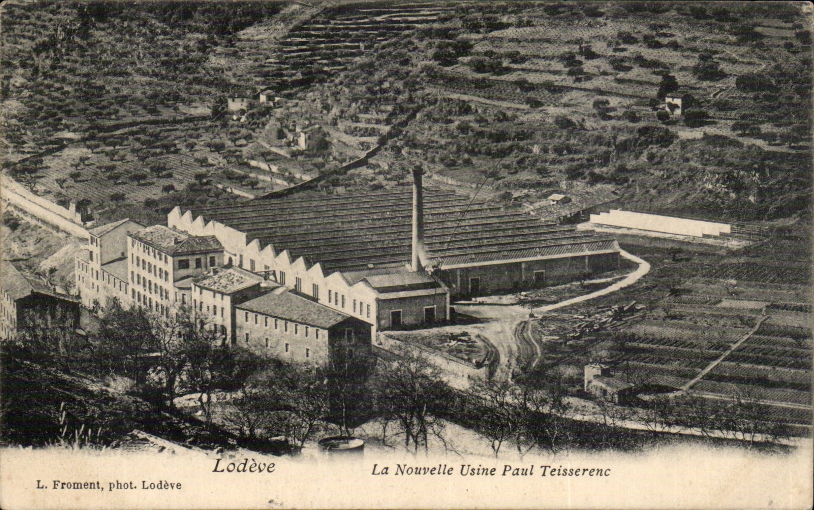 Lodeve - the New Factory Paul Teisserenc - CPA