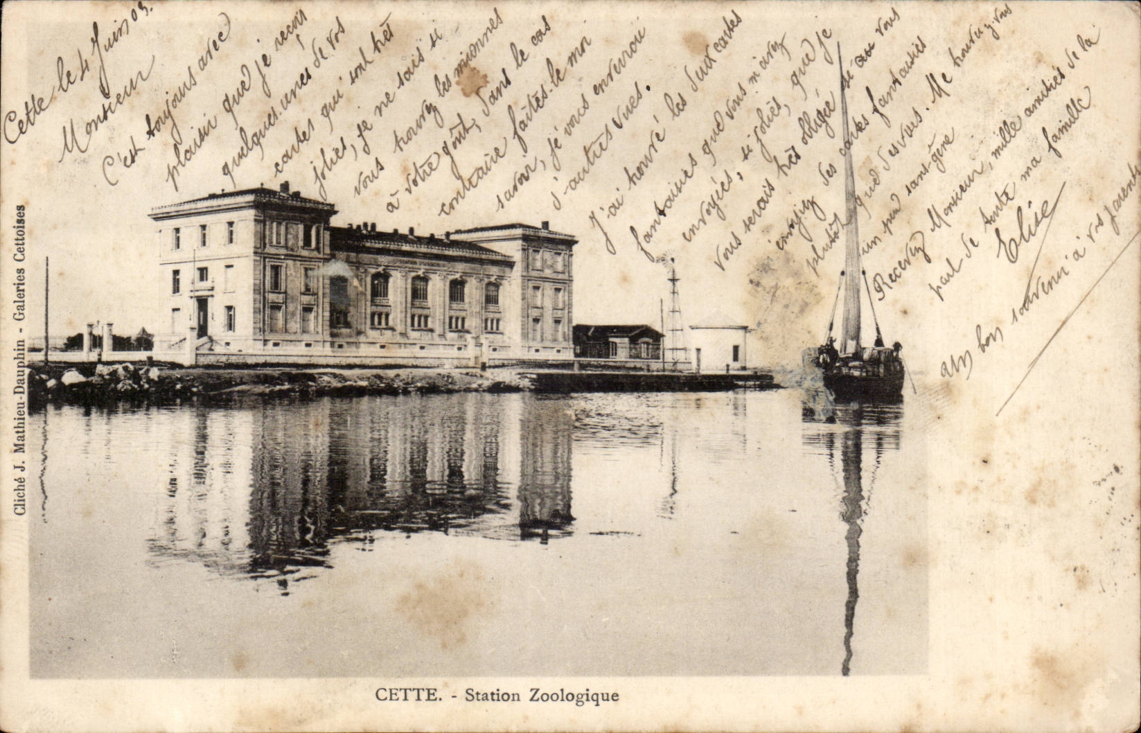 Sete Cette CPA zoological Station