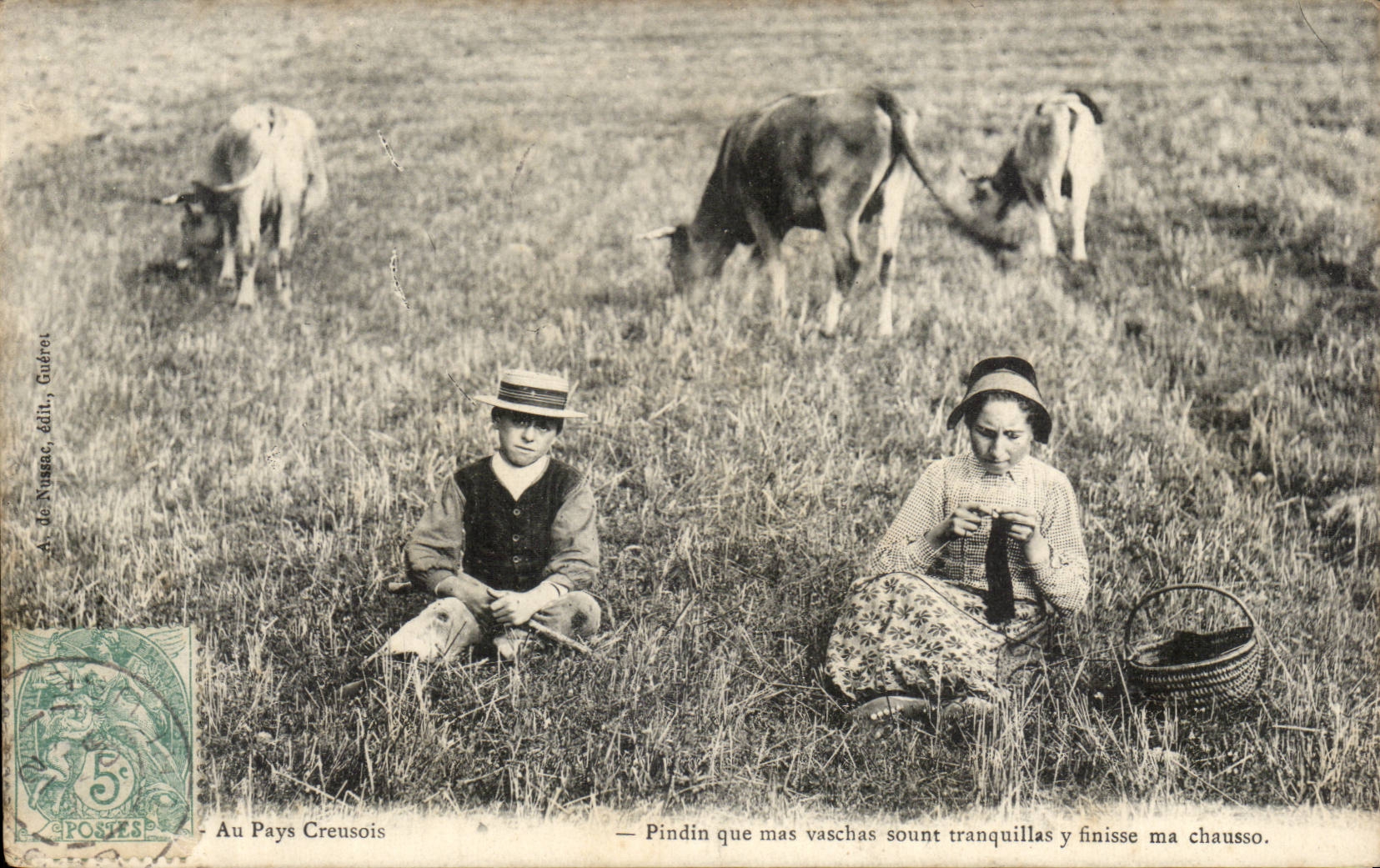 With the step Creusois CPA Pindin that farmhouse vaschas sount tranquillas finishes my chausso (children) there TOP