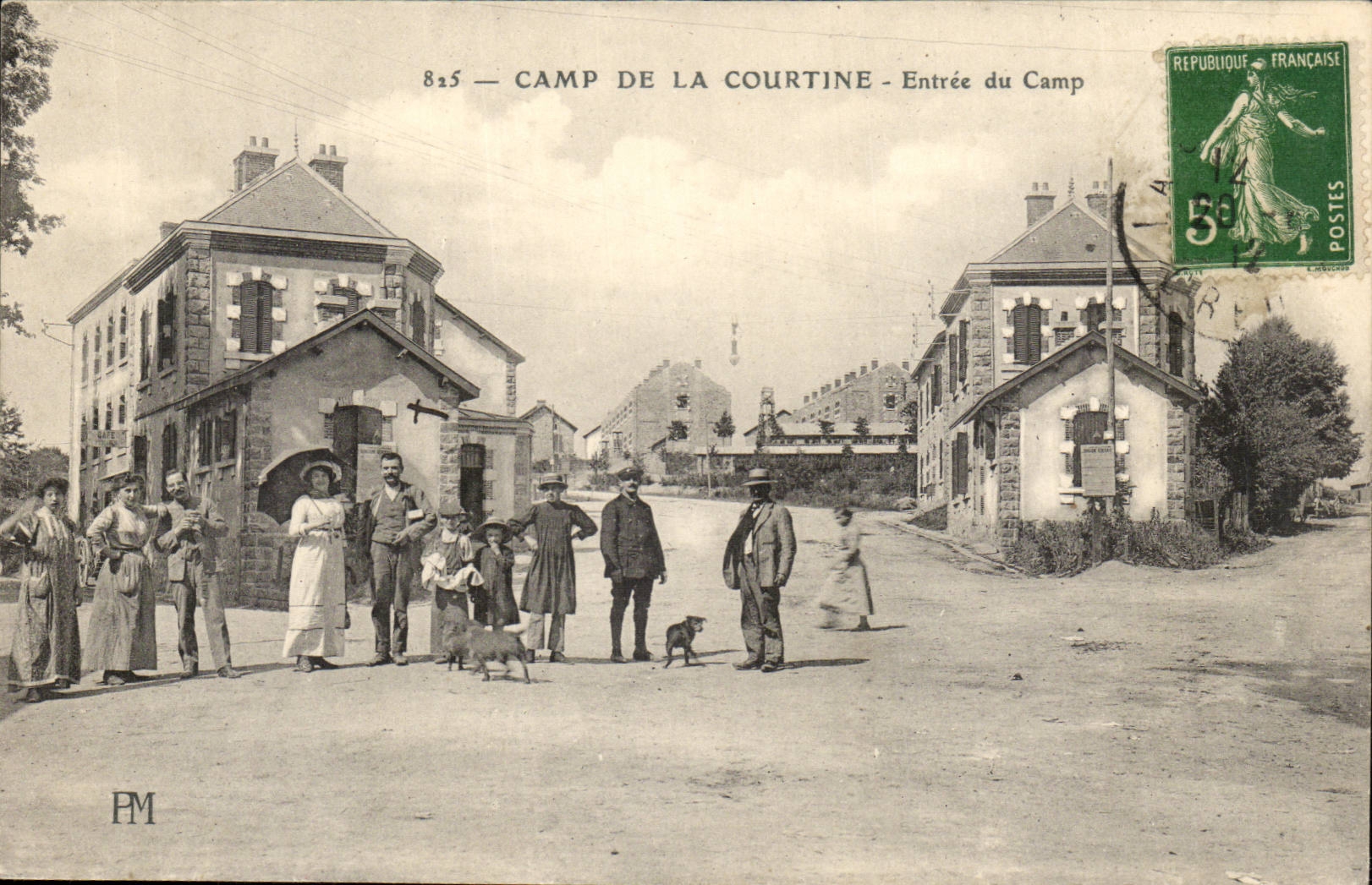 Dig CPA Camp of Courtine Entree camp