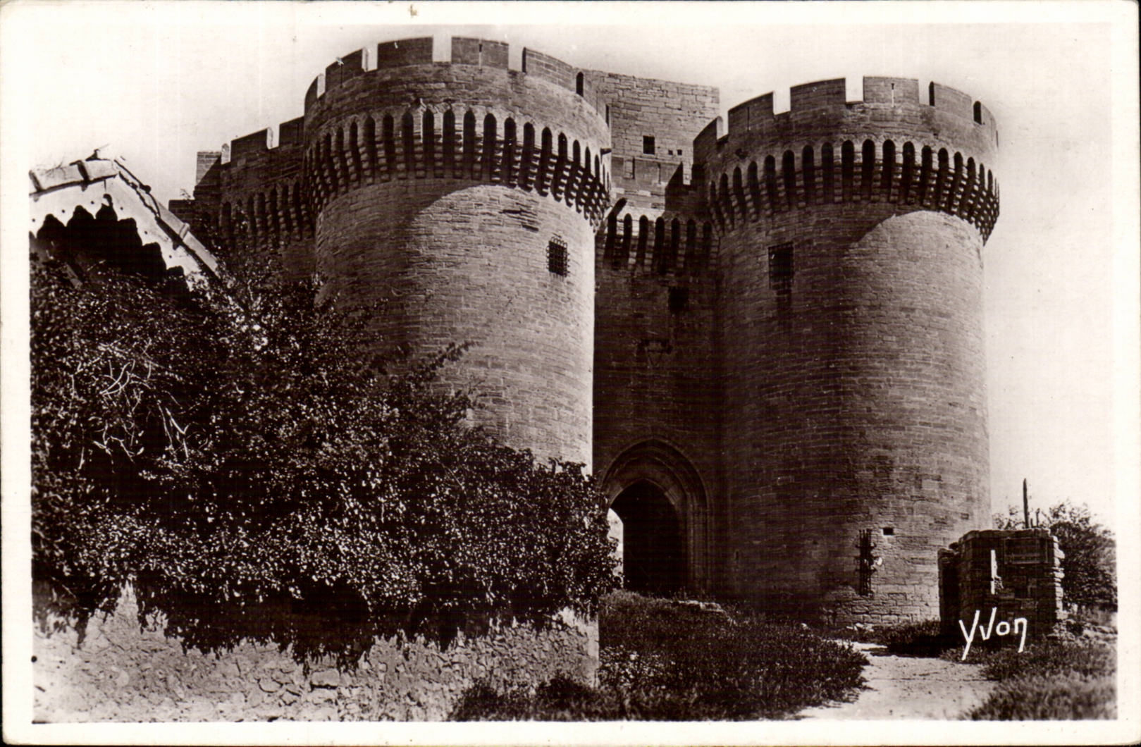 Gatter fortifiee Avignon-CPA starker Str Andre