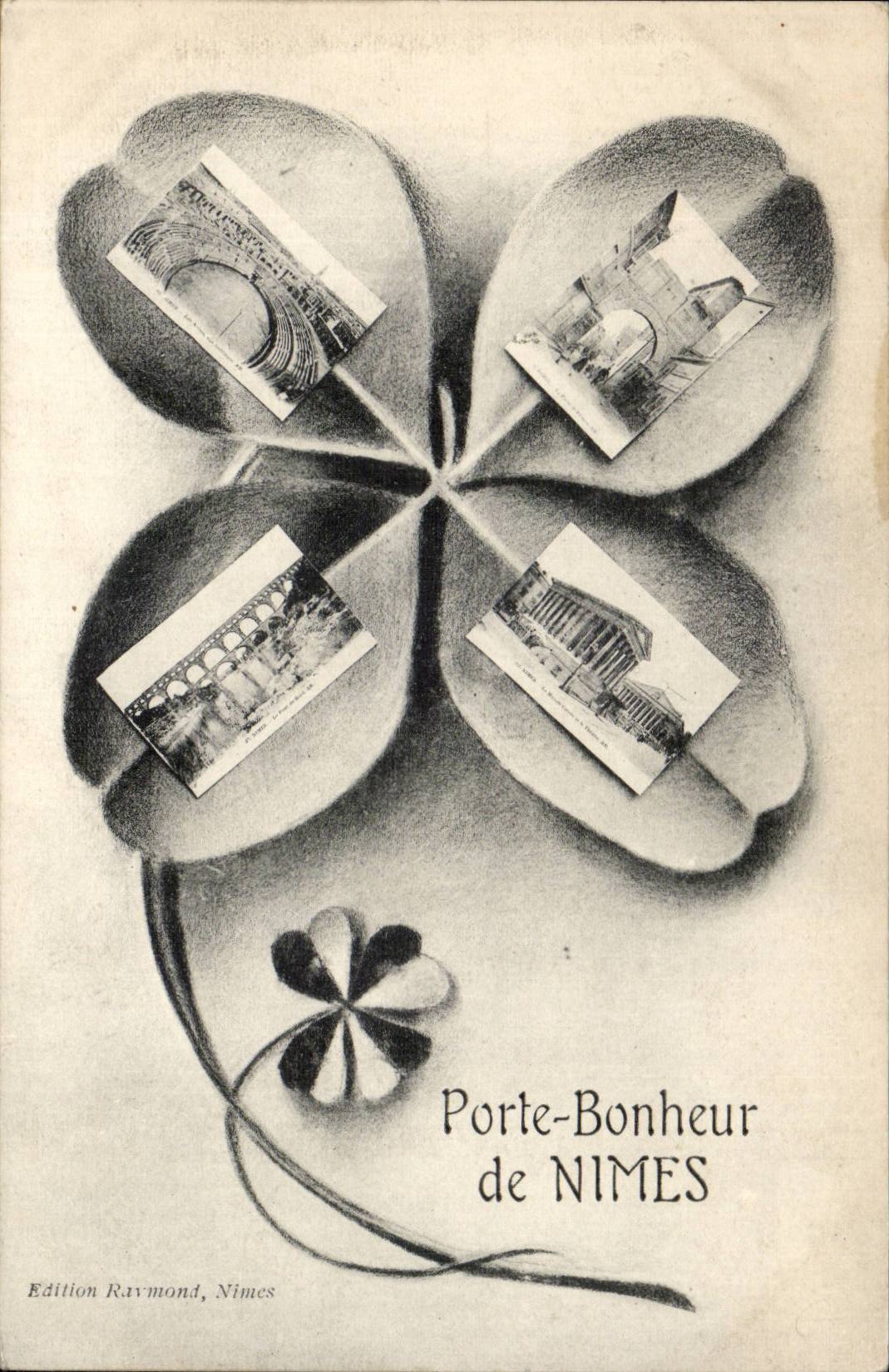 CPA Gattergluck von Nimes