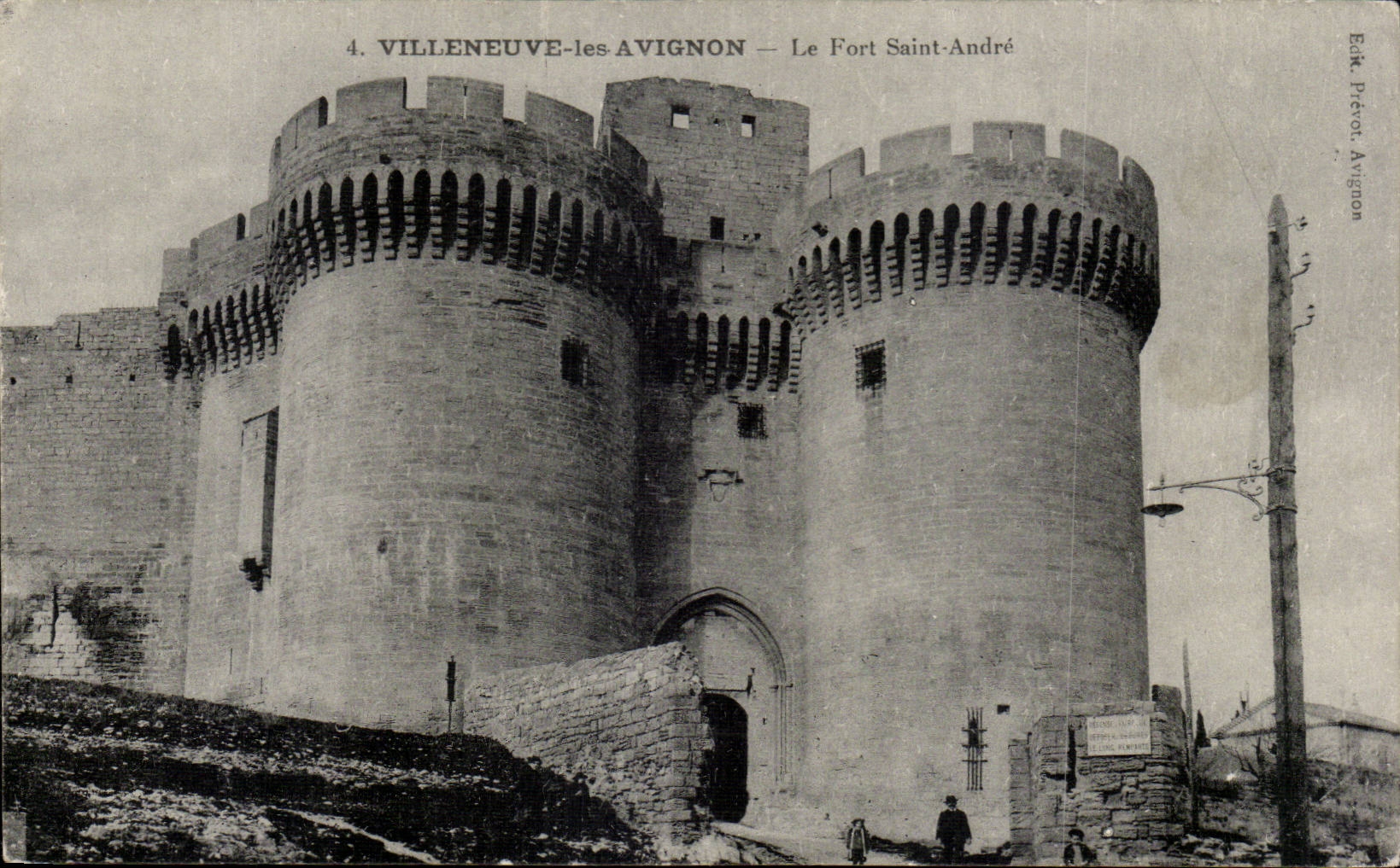Villeneuve Avignon CPA the fort Saint Andre