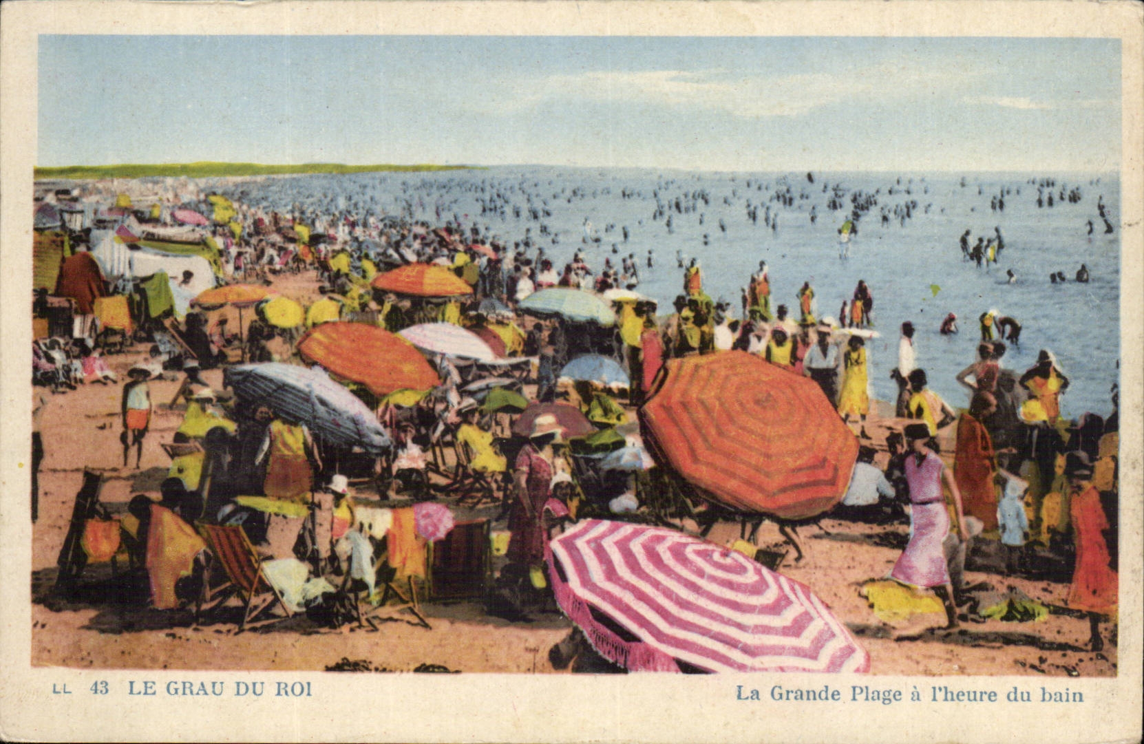 Grau of the King - Main beach per hour of the bath - CPA