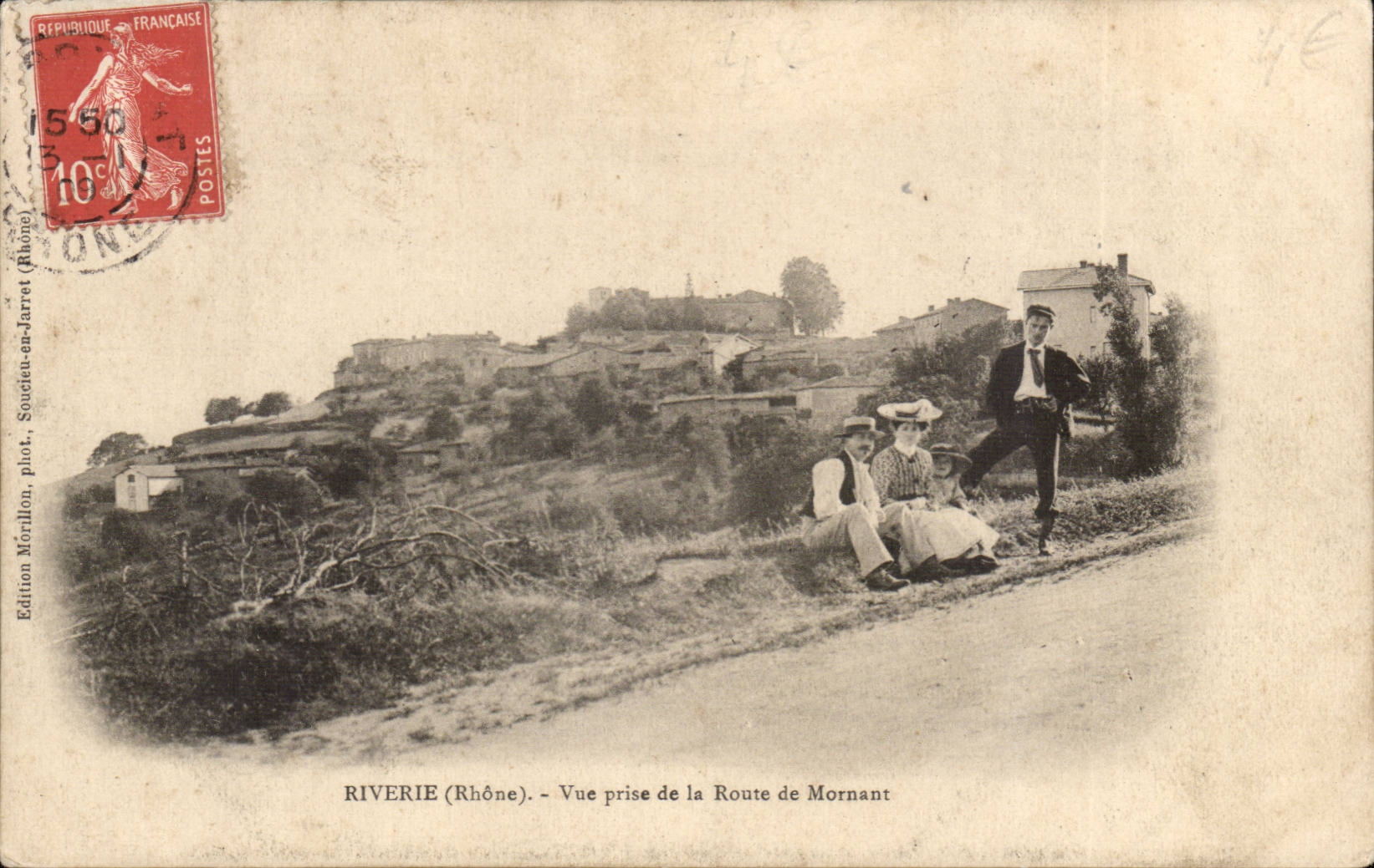 Riverie CPA Seen from of the road of Mornant