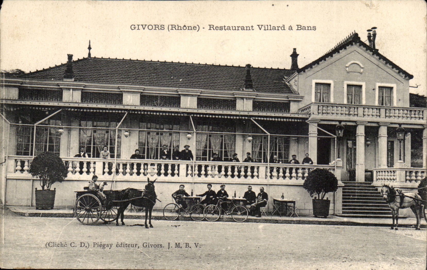 Givors CPA Restoring Villard has Bans (cyclists coaches horses)