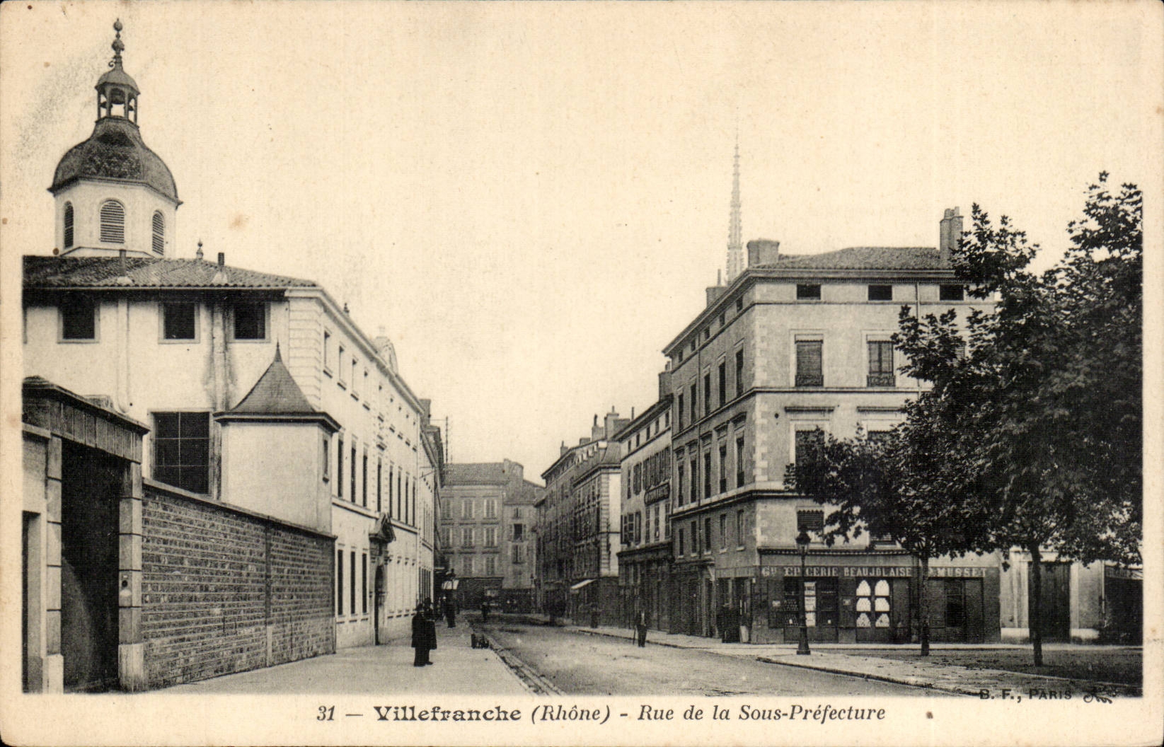 Villefranche CPA Street of Under prefecture