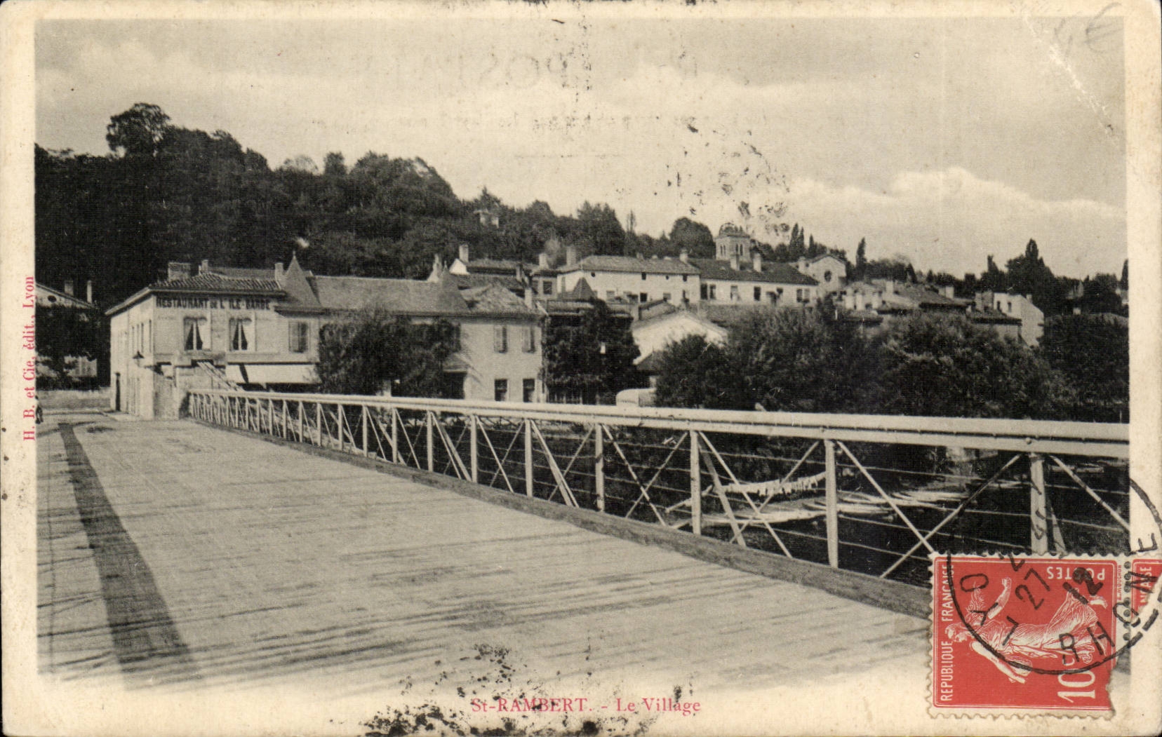 Saint Rambert CPA the village