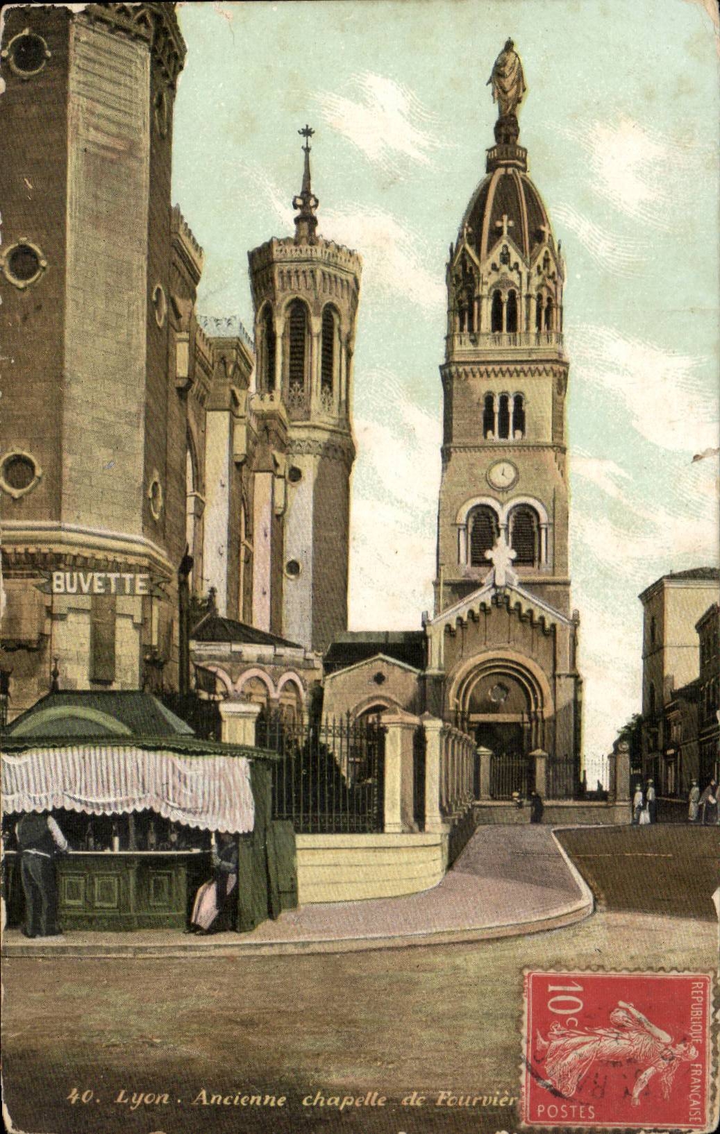 CPA Lyon Old vault of Fourviere