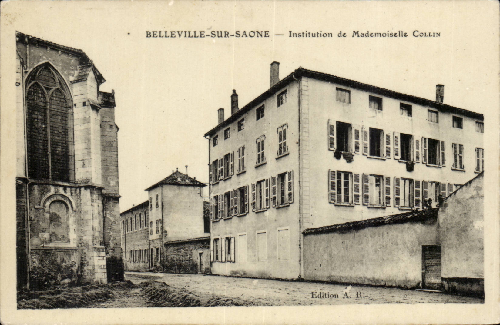 CPA Belleville on the Saone Institution of Miss Collin