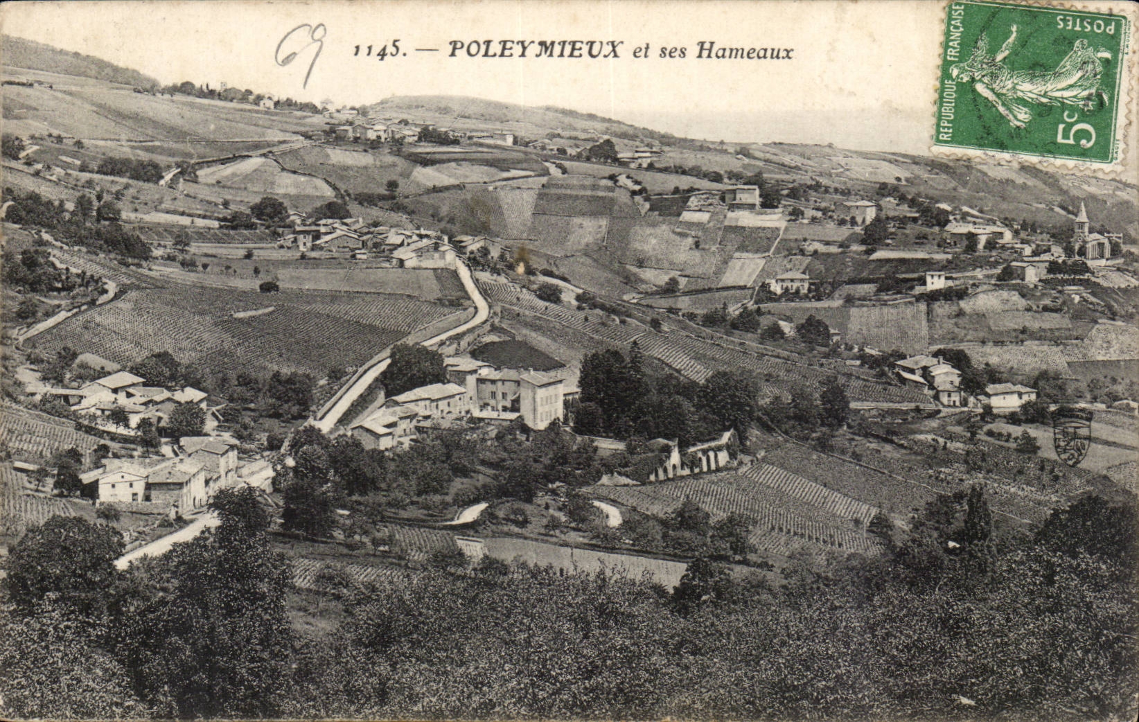 CPA Poleymieux and its hamlets