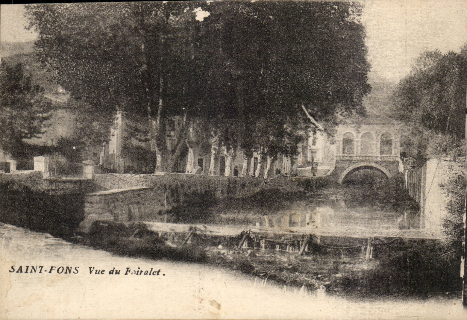 Saint Fons CPA Seen of Foiralet