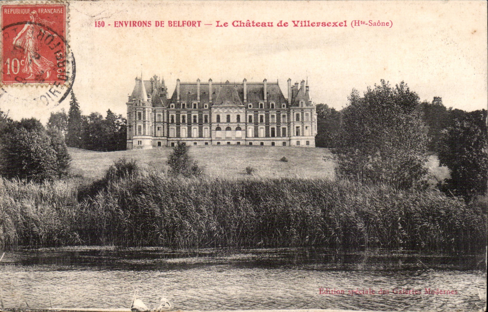 Surroundings of Belfrot CPA Chaetau de Villersexel