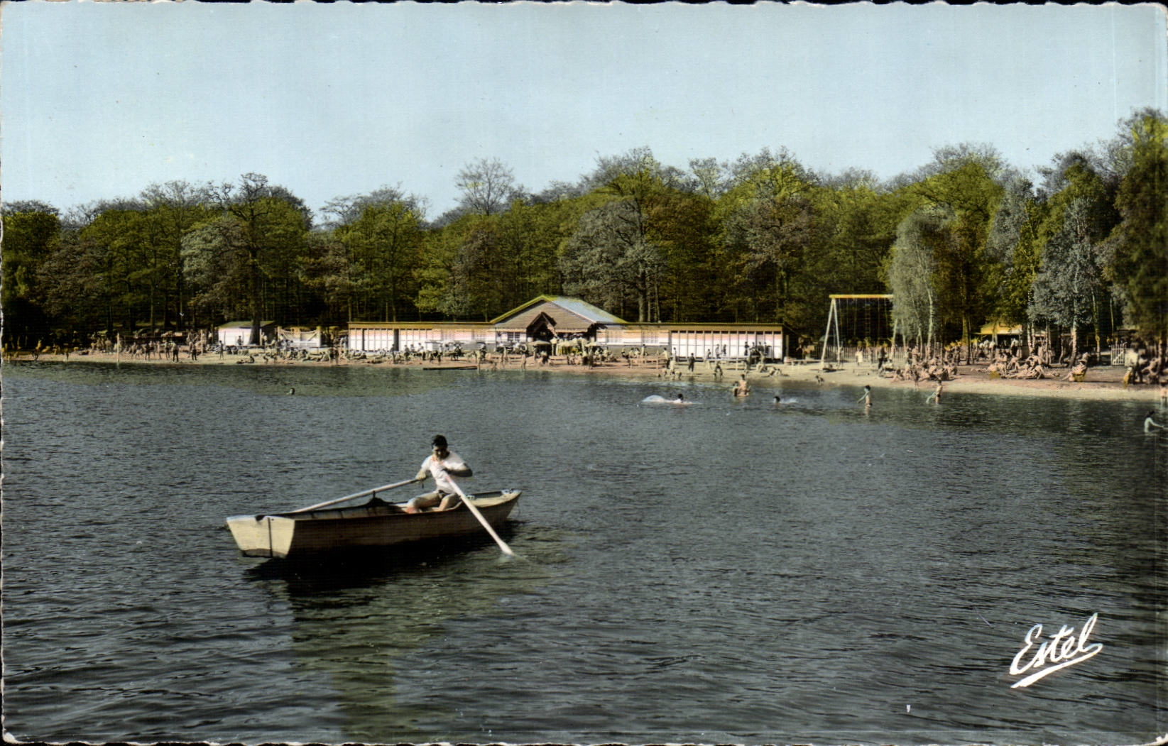 Montfort amaury CPA the beach of the ponds of Netherlands