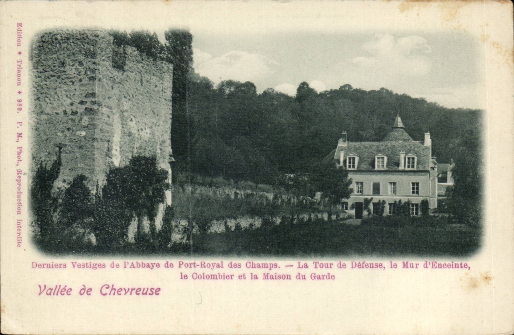 Vallee de Chevreuse CPA Last vestiges of the abbey of Royal Port of the fields Dovecote