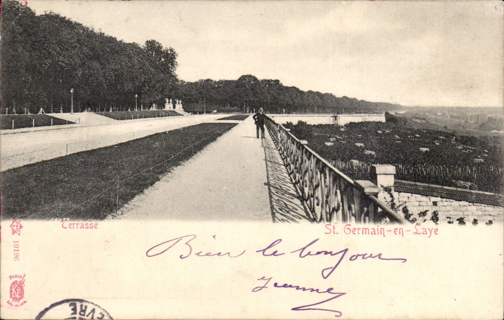 CPA Saint Germain in der Bush-Hammer Terrasse