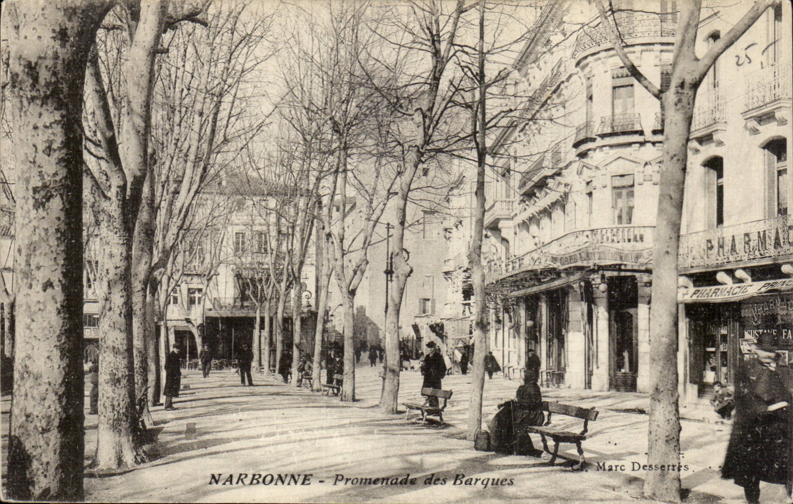 CPA Narbonne Weg der Boote