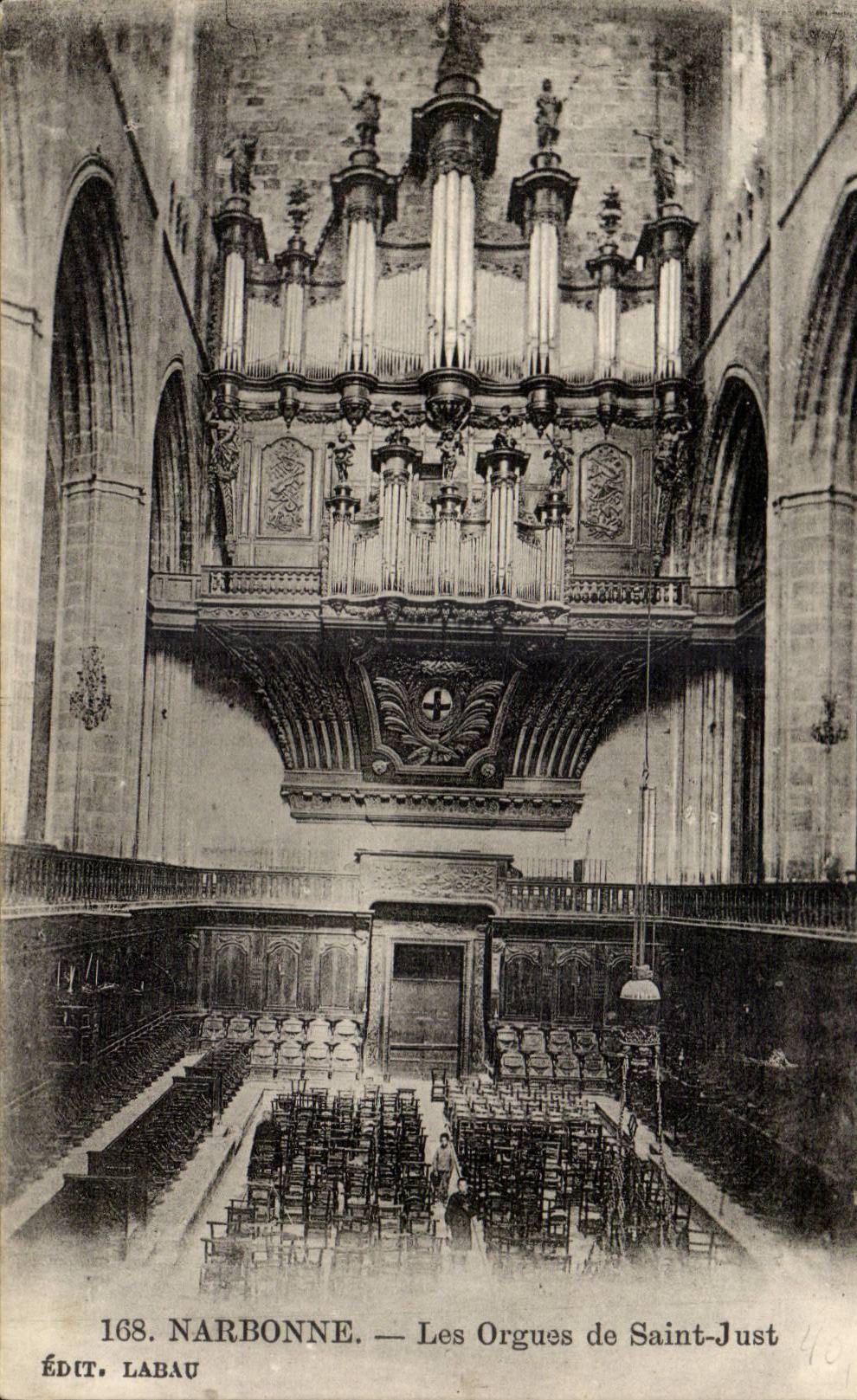 CPA Narbonne Organ von Saint gerade