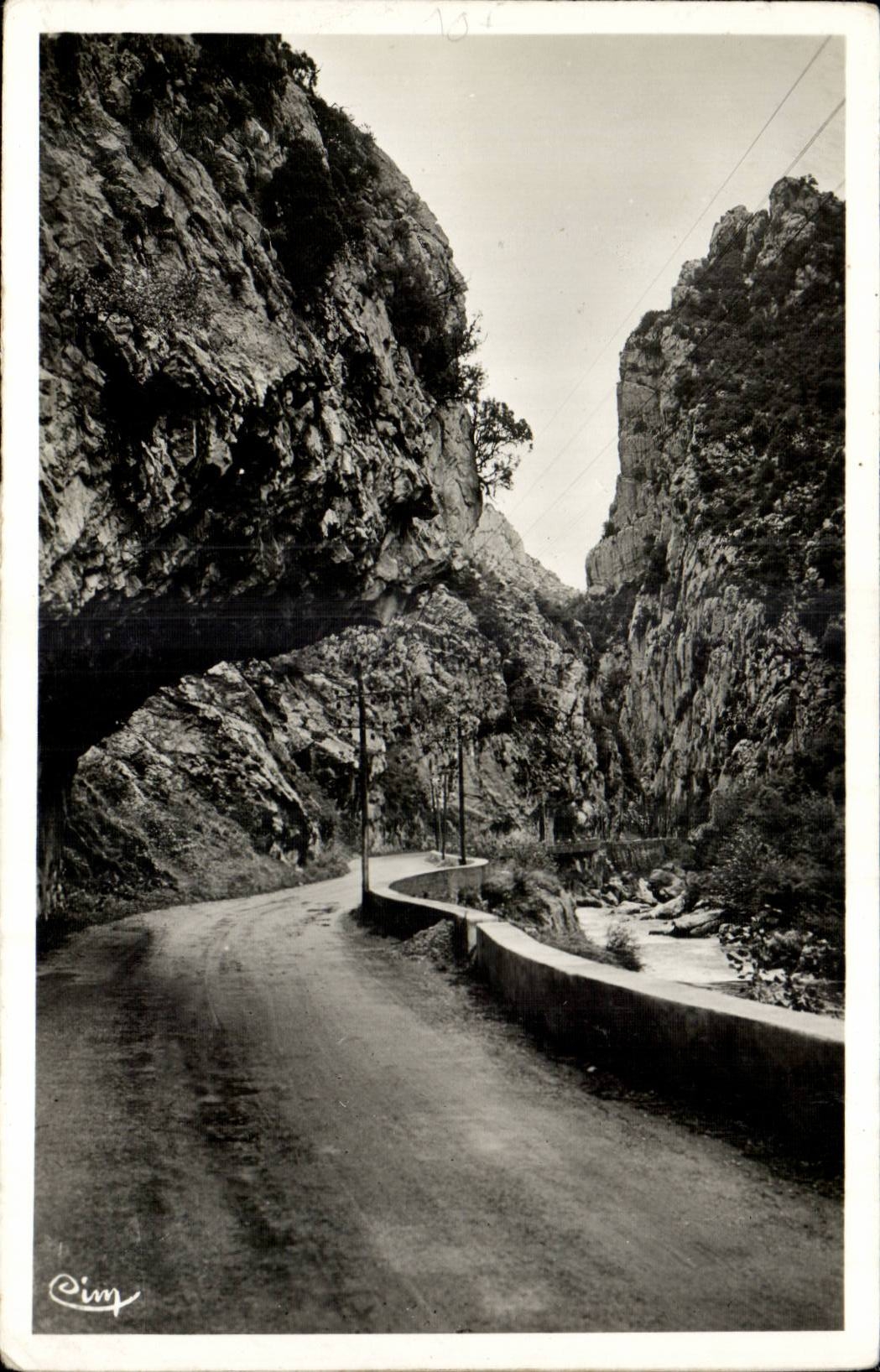 Quillan - Defile de Pierre Lys -- CPA