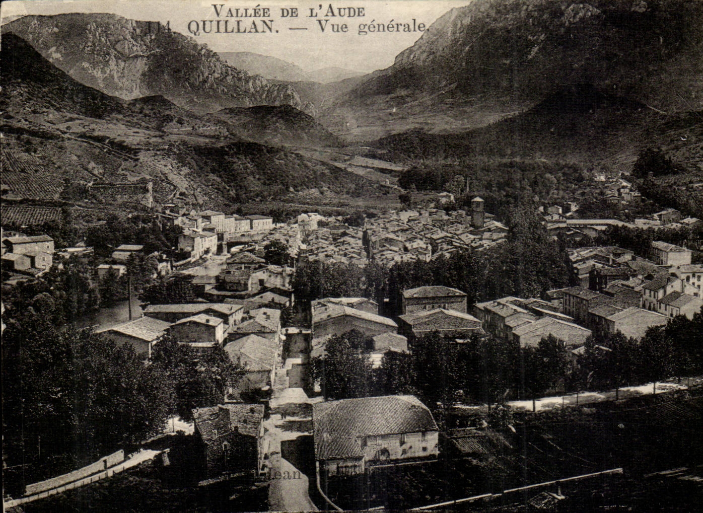 Quillan - Vue Generale -- CPA 