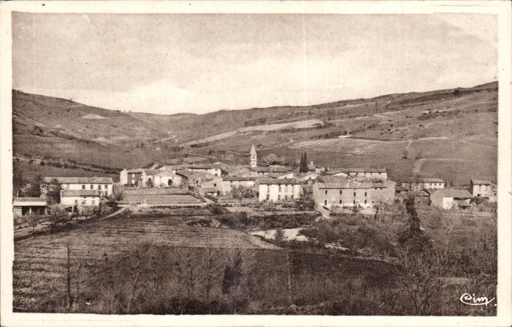 Peyrefitte de Razes - Vue Generale -- CPA 
