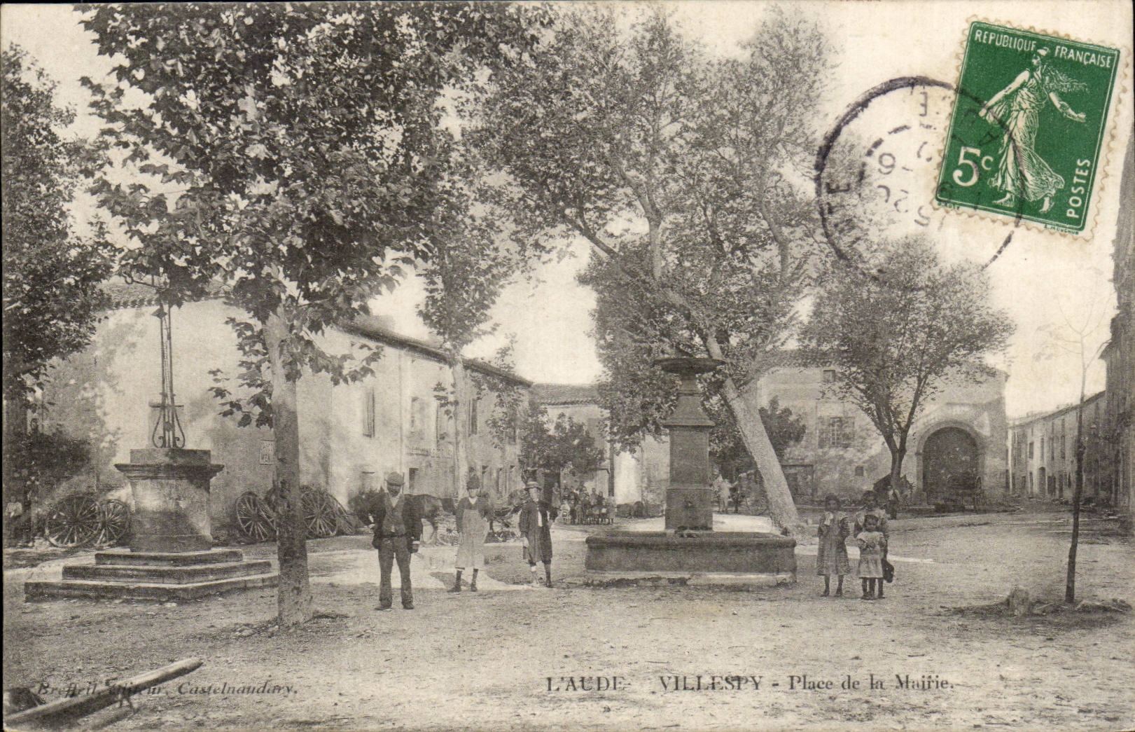 Villespy CPA Place de la mairie
