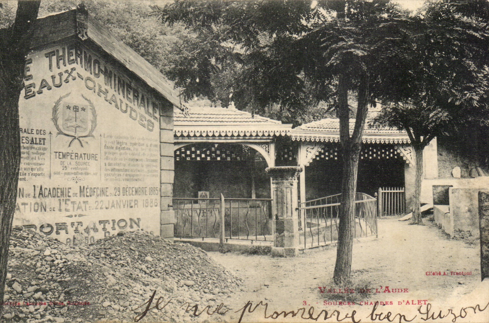 Source Chaudes d'Alet - CPA 